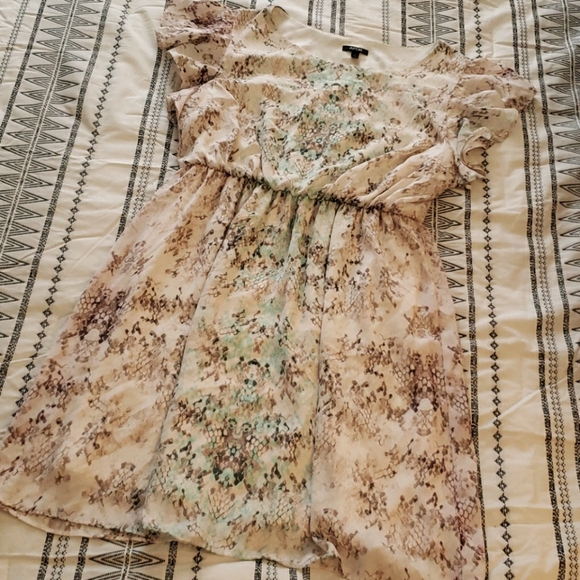 Apt. 9 knee-length cream snakeskin print dress XL - Picture 2 of 2